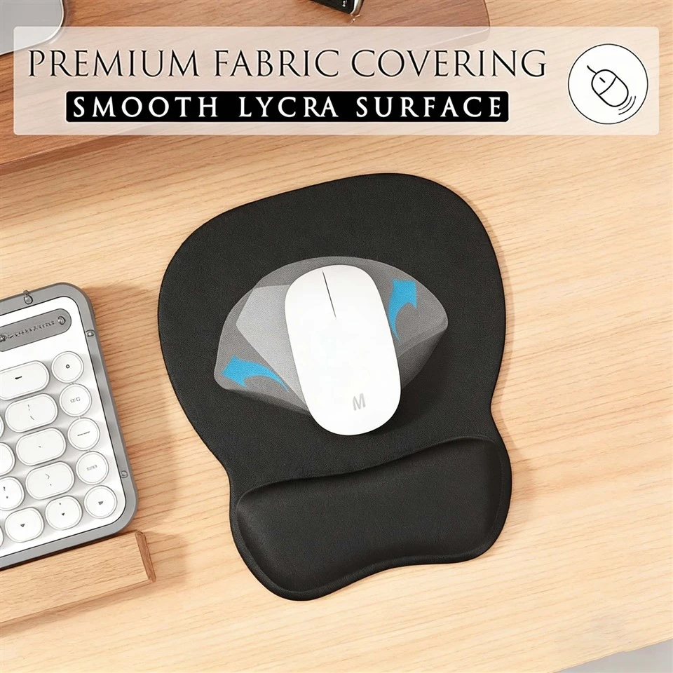 GentleSlope Ergonomic Mouse Pad Thick Memory Foam Wrist Pillow best